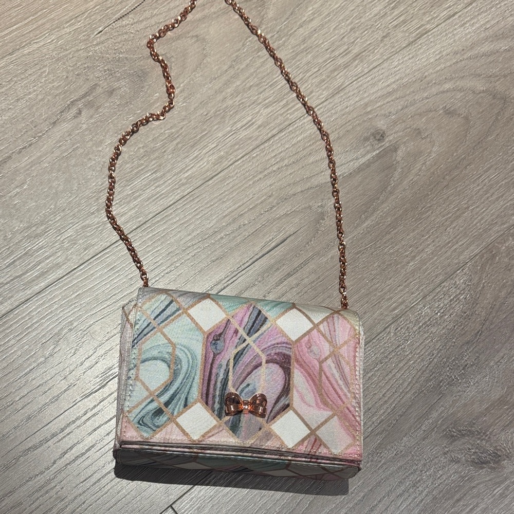 Ted baker Elegant Multicolor Chain Bag